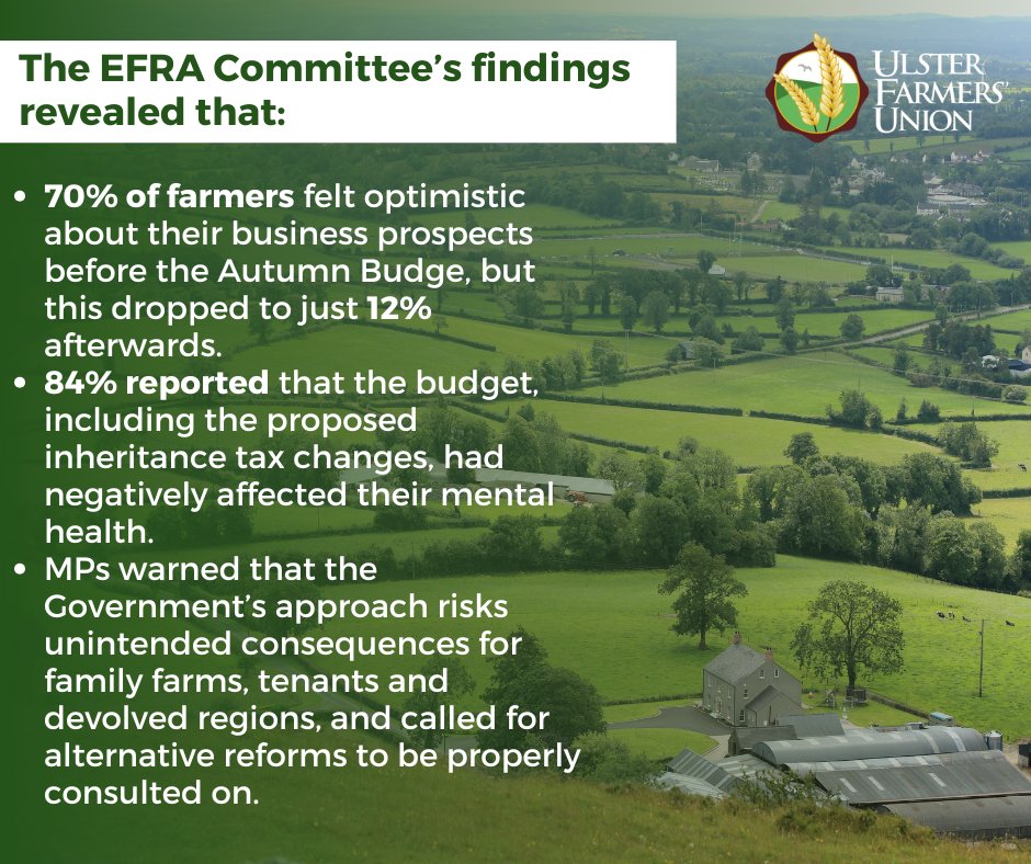 Ulster Farmers' Union (@ufuhq) on Twitter photo The UFU is urging its members to take immediate action & contact rural Labour MPs, 109 covering rural constituencies & Labour MPs on the NI Affairs Committee. <a href="/UFUpresident/">William Irvine</a> said, "This is the strongest signal yet that Westminster is starting to listen."
šufuni.org/ufu-urges-memb⦠The UFU is urging its members to take immediate action & contact rural Labour MPs, 109 covering rural constituencies & Labour MPs on the NI Affairs Committee. <a href="/UFUpresident/">William Irvine</a> said, "This is the strongest signal yet that Westminster is starting to listen."
šufuni.org/ufu-urges-membā¦