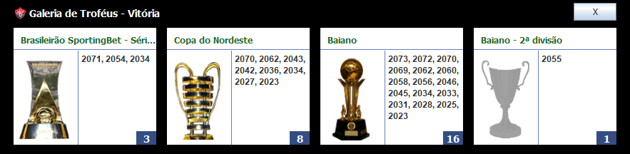 lucascrrf's tweet photo. @BR_Brasfoot Vitória:

De vitória mesmo só 3 Série B... Conseguiu cair pra 2° do Baiano 2x e voltou campeão apenas em uma

Melhor campanha Brasileirão - 10° (2061)
Melhor campanha CDB - Vice (2024 e 67)
Melhor campanha Sula - Semi (2027)
Pior campanha Brasileirão - 16° (2050) https://t.co/nriuSyhkvB