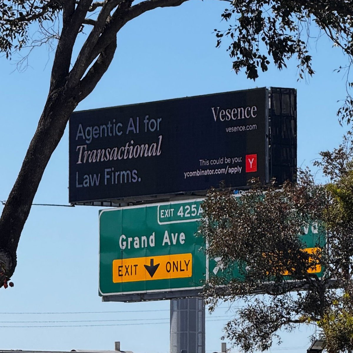 Henrik Hansson (@henriktaro) on Twitter photo We got billboards in SF!
The AI billboards was probably the first thing we noticed when we came here and now we are happy to contribute to that.
They were sponsored by YC because we won our group's demo competition!
Thank you <a href="/garrytan/">Garry Tan</a>, <a href="/koomen/">Pete Koomen</a>, and <a href="/t_blom/">Tom Blomfield</a>! We got billboards in SF!
The AI billboards was probably the first thing we noticed when we came here and now we are happy to contribute to that.
They were sponsored by YC because we won our group's demo competition!
Thank you <a href="/garrytan/">Garry Tan</a>, <a href="/koomen/">Pete Koomen</a>, and <a href="/t_blom/">Tom Blomfield</a>!