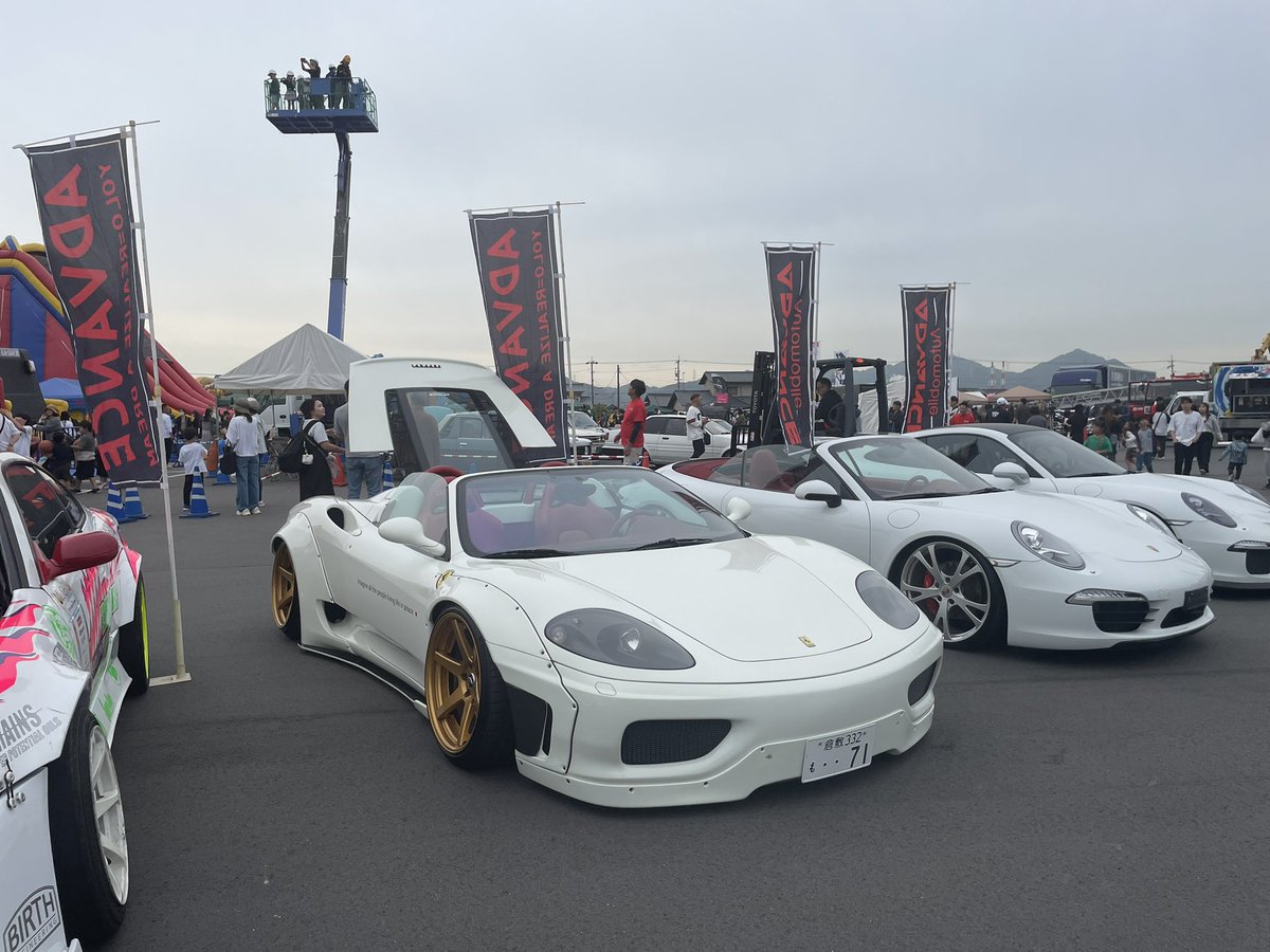 F40Sucuderia's tweet photo. Ferrari 360 Spider LB-Works

#Okasyo春まつり
#Okasyo春まつり2025
#スーパーカー
#SuperCars
#フェラーリ
#360スパイダー
#フェラーリ360
#フェラーリ360スパイダー
#Ferrari
#360Spider
#Ferrari360
#Ferrari360Spider
#リバティーウォーク
#LibertyWalk
#自由に歩く
#LBワークス
#LBWorks
#LBWK https://t.co/WDHI1I8FKA