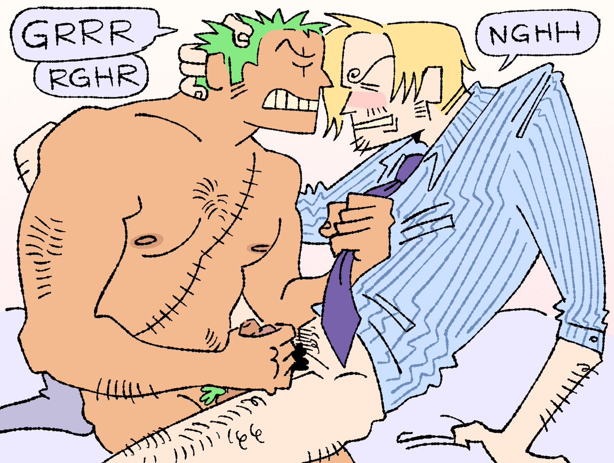 It’s been 2 years since I drew Zoro and Sanji but they are BACK
