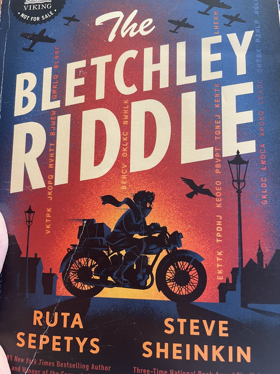 Jennifer Halbur π€ππ (@halburjennifer) on Twitter photo This amazing Historical Fiction is headed π to you <a href="/erindaydreams/">Erin Bedell (is also where the skies are blue)</a> #bookposse I had a busy weekend so I listened to the audio-which is amazing! Canβt wait to share this with Ss, I know theyβll learn a lot! I know I did! @rutasepetys @stevesheinkin <a href="/penguinkids/">Penguin Kids</a> #TheBletchleyRiddle This amazing Historical Fiction is headed π to you <a href="/erindaydreams/">Erin Bedell (is also where the skies are blue)</a> #bookposse I had a busy weekend so I listened to the audio-which is amazing! Canβt wait to share this with Ss, I know theyβll learn a lot! I know I did! @rutasepetys @stevesheinkin <a href="/penguinkids/">Penguin Kids</a> #TheBletchleyRiddle