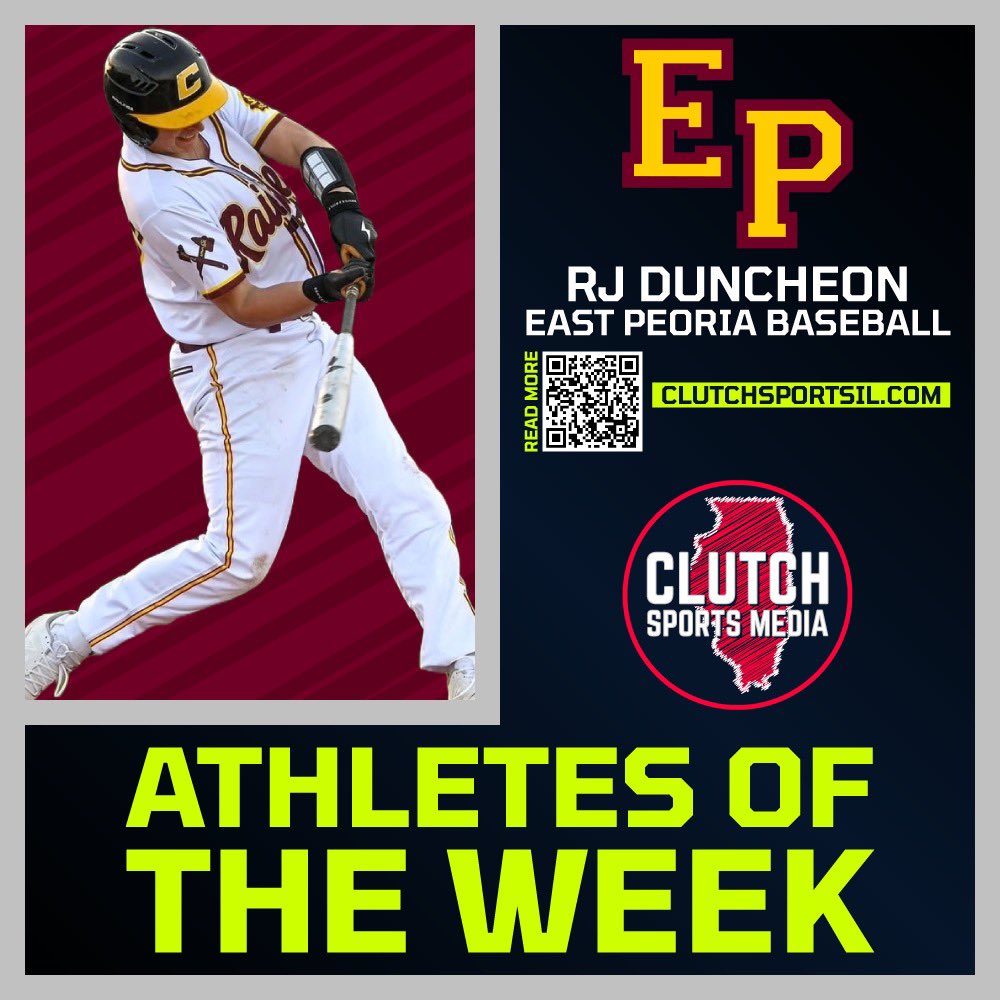 ClutchSportsIL's tweet photo. Congratulations to last week’s CSM Spring Athletes of the Week, Washington’s @JennaFlessner and East Peoria’s @RDuncheon!🏆👏

Read more about our winners and get to know them in Q and A’s here: https://t.co/VDevk2mzQg https://t.co/FPnjKjqv0x