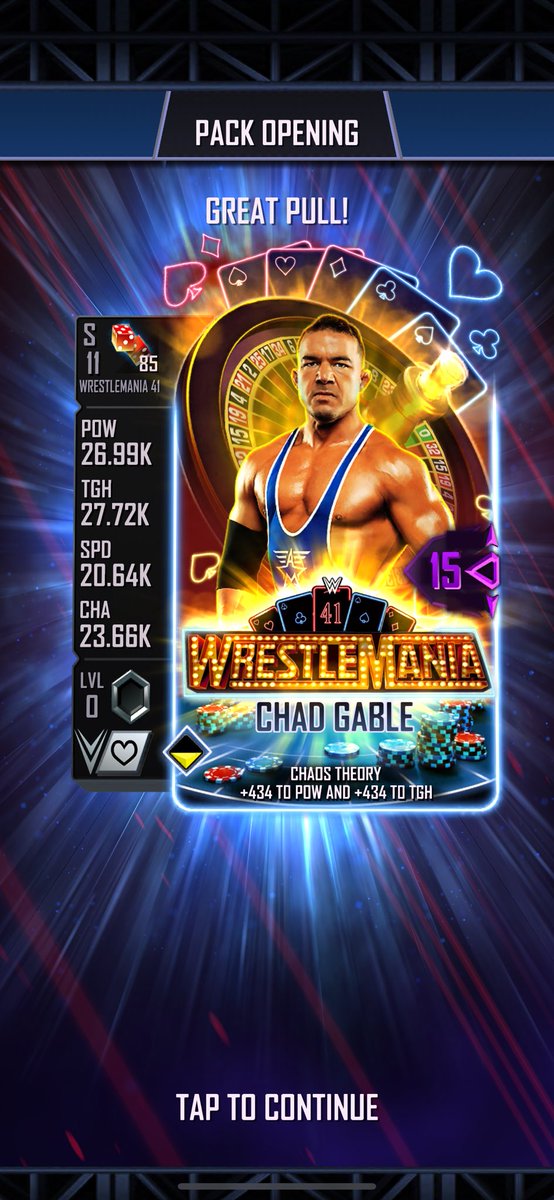 KAKAROTSC's tweet photo. Another purple #WWESupercard https://t.co/1CgmsGfcK3