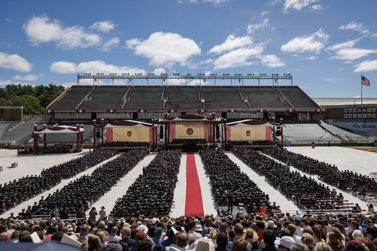 Boston College (@bostoncollege) on Twitter photo ‘Superheroes are not born in quiet times’
<a href="/CarnegieCorp/">Carnegie Corporation of New York</a> President Dame Louise Richardson told the Boston College Class of 2025 that college graduates are akin to superheroes - and they should fully embrace the resemblance.
Full Commencement Recap: on.bc.edu/Commencement_B… ‘Superheroes are not born in quiet times’
<a href="/CarnegieCorp/">Carnegie Corporation of New York</a> President Dame Louise Richardson told the Boston College Class of 2025 that college graduates are akin to superheroes - and they should fully embrace the resemblance.
Full Commencement Recap: on.bc.edu/Commencement_B…