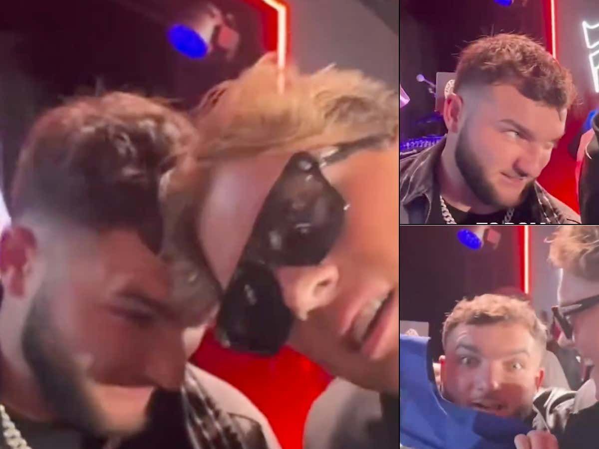 barstoolsports's tweet image. Leader: Cam Skattebo Greets Jaxson Dart With A Headbutt Every Morning, Continues To Be The Perfect Psycho The Giants Desperately Need buff.ly/ZMirn65