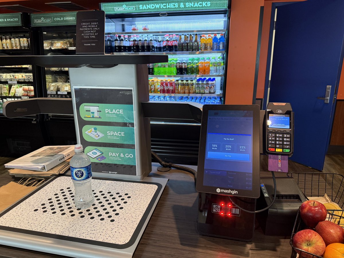 i think this is it guys. it is my breaking point. at a grab-n-go store, being asked to tip on a $5.07 purchase of 1 water bottle at a cashierless register