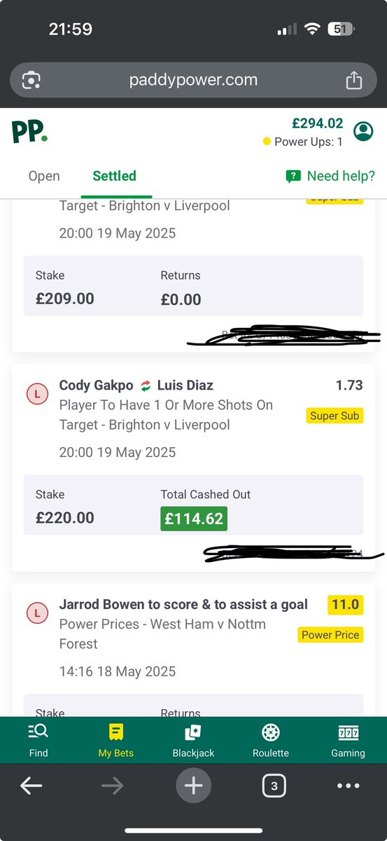 ArbAddicts's tweet photo. So close to another super sub winner but you could’ve cashed out for 50% of your stake. £114 profit here completely risk free. Join our free telegram to find out more. https://t.co/ofL1G8HIjk https://t.co/ggVEkg6LjG