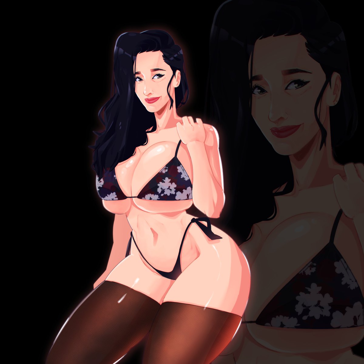 1 or 2? Do you guys draw random hotties every now and then?