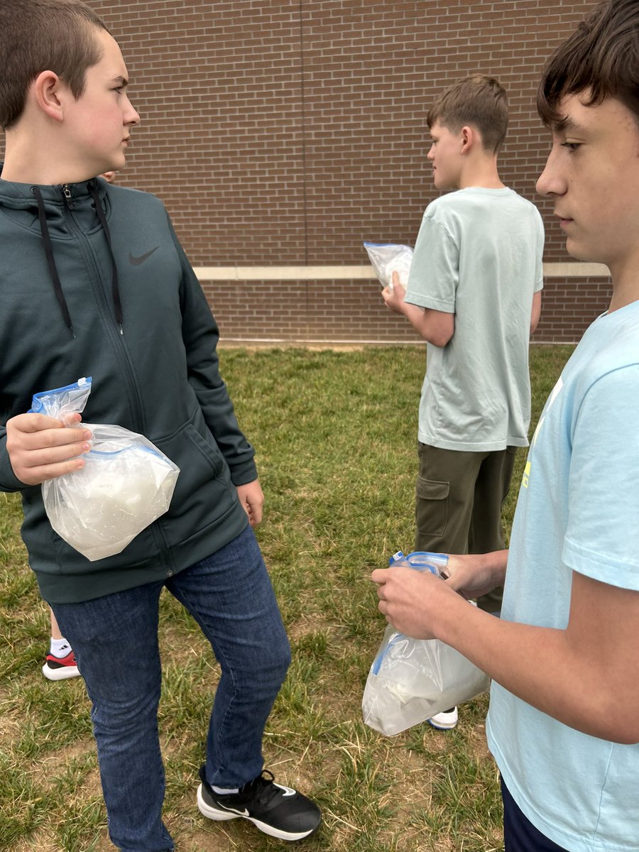 We are making the most out of days left with our kids! Mrs. Blankenship’s class is learning how heat transfers by making ice cream and Mrs. Simpson’s classes bloomed so much this year! #bEASTMode