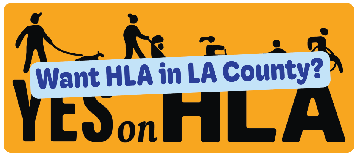 Want to see a HLA-style ordinance for LA County? Let the County Board of Supervisors know you support item #3: the acceleration of the Los Angeles County Master Bicycle Plan! Make your voice heard, give public comment this Wednesday at 11:30am. More here: mailchi.mp/streetsforall/…