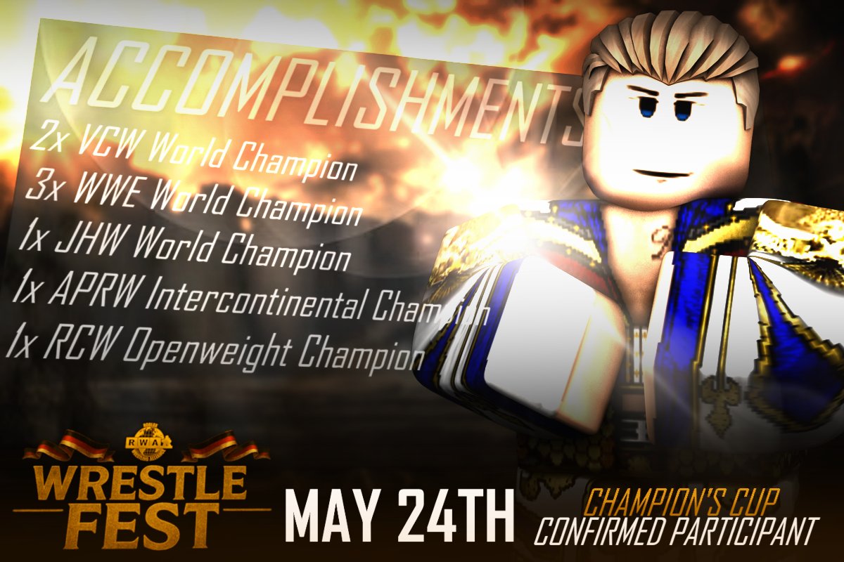 Roblox Wrestling Alliance tweet media