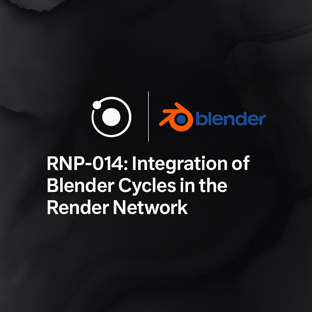 TradesTyr's tweet photo. Blender now integrated with @rendernetwork .
$RENDER burns about to go parabolic. This means MASSIVE deflation incoming. Supply shrinking, demand exploding. All signs point to a move well beyond previous ATH. Buckle up.
#Render #RNDR #Blender #Crypto #AI #DeflationaryAssets @Blender