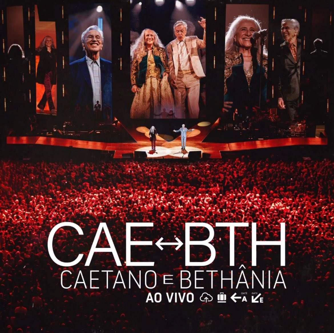 paulovitorluz_'s tweet photo. Extra! Extra! Eis a capa do álbum Ao vivo da turnê Caetano &amp; Bethânia, que terá 33 faixas e uma inédita chamada ‘Um Baiana’.” https://t.co/74DXEL0UpN