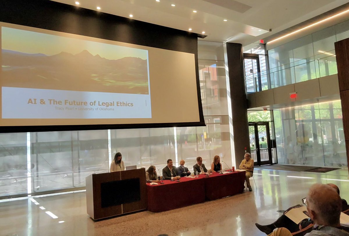 I was honored to be a panelist at today’s plenary session, “The Future of the Professions in the Technology Era,” at #GETS2025. Many thanks to Gary Marchant and <a href="/lucytournas/">Lucy Tournas</a> for inviting me.