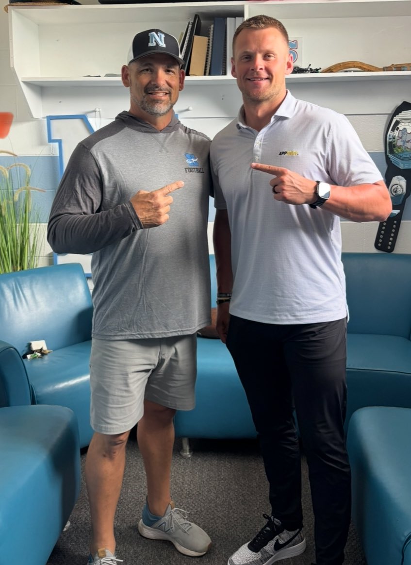 Another great day to be a <a href="/NorthstanlyFB/">North Stanly Football</a> player Thx <a href="/AppState_FB/">App State Football</a> coach  Ryan Yurachek <a href="/CoachYurachek/">Ryan Yurachek</a> for recruiting our comet Football players.  Big things are happening at NORTH Stanly HIGH School. <a href="/cometsolcoach/">@NSCometsOC</a> <a href="/NPCoachJeff/">Jeff@nationalpreps.com</a> <a href="/PrepRedzoneNC/">Prep Redzone North Carolina</a>  <a href="/pepman704/">Matt Morrow</a> <a href="/Dowell_Loggains/">Dowell Loggains</a>