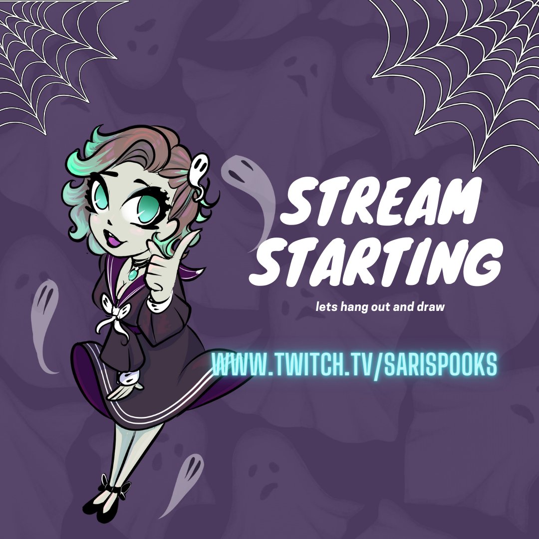 twitch.tv/sarispooks