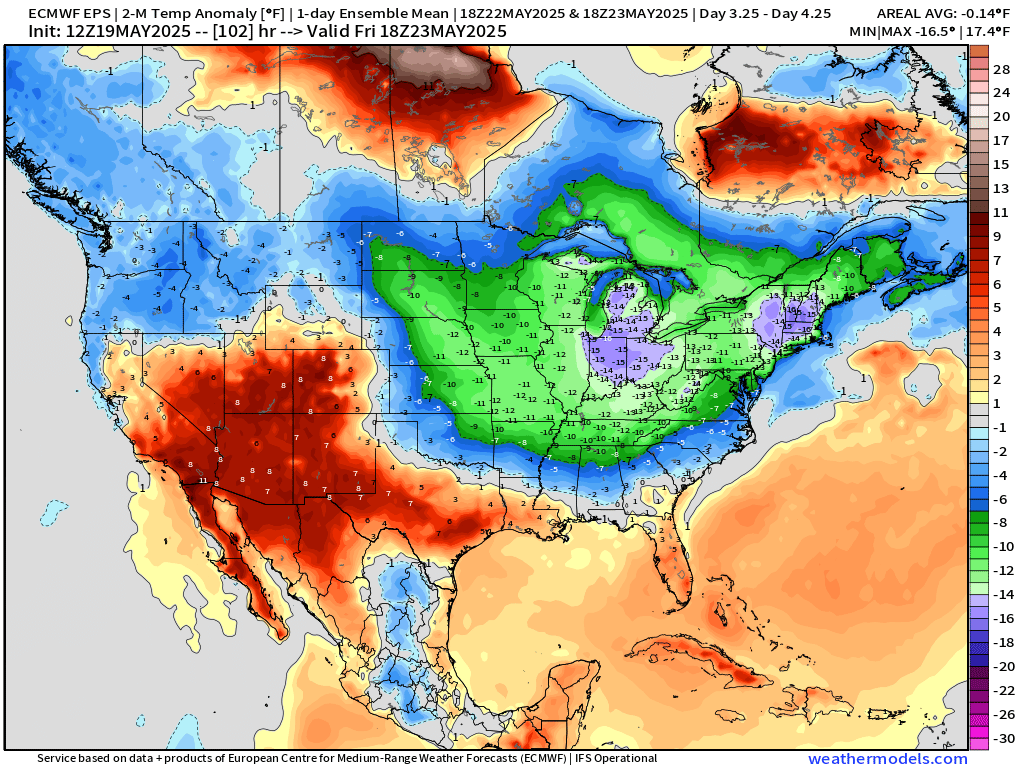 judah47's tweet image. They say timing is everything. Well the #PolarVortex disruption of March with its impacts reaching a crescendo in late May is timed to equally frustrate winter lovers and those eager for an early start to summer, bringing March in May. Blog is now public: published.aer.com/aoblog/aoblog.…