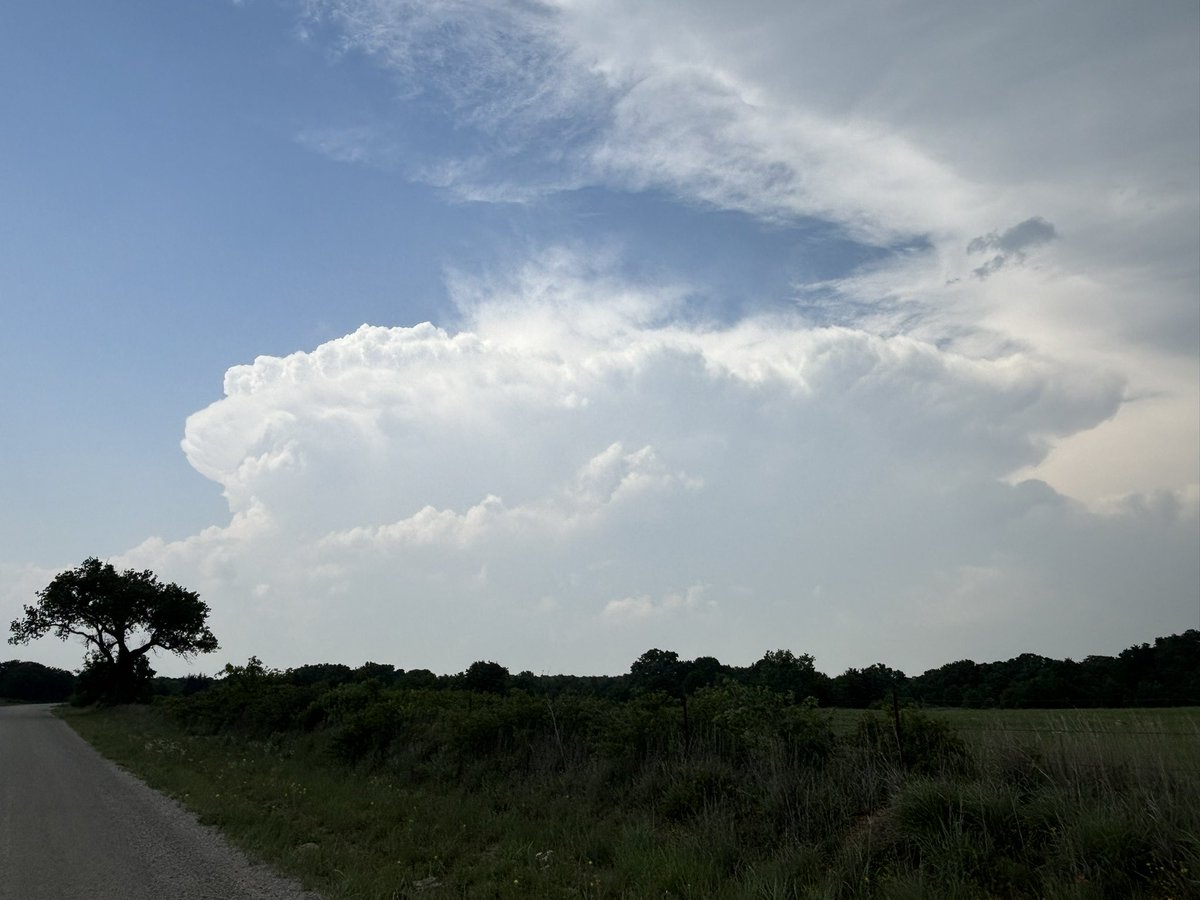 here's the storm approaching the metro as viewed from the south