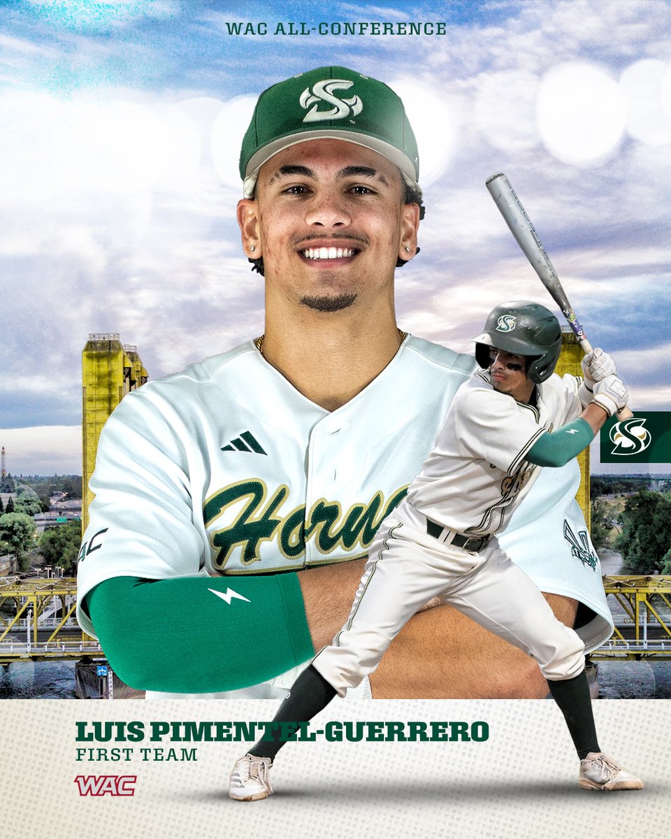 Sac State Baseball (@sacstbaseball) on Twitter photo πΎπππππΌππ ππππ ππππππππ-ππππππππ
The junior was named to the 2025 All-<a href="/WACsports/">The Western Athletic Conference</a> first team
βΎοΈ Hit a team-high .361 with 14 doubles & 35 RBI
βΎοΈ Tied for team lead with 33 walks
βΎοΈ Ranks 2nd in the WAC in OB% & 7th in average
#StingersUp πΎπππππΌππ ππππ ππππππππ-ππππππππ
The junior was named to the 2025 All-<a href="/WACsports/">The Western Athletic Conference</a> first team
βΎοΈ Hit a team-high .361 with 14 doubles & 35 RBI
βΎοΈ Tied for team lead with 33 walks
βΎοΈ Ranks 2nd in the WAC in OB% & 7th in average
#StingersUp