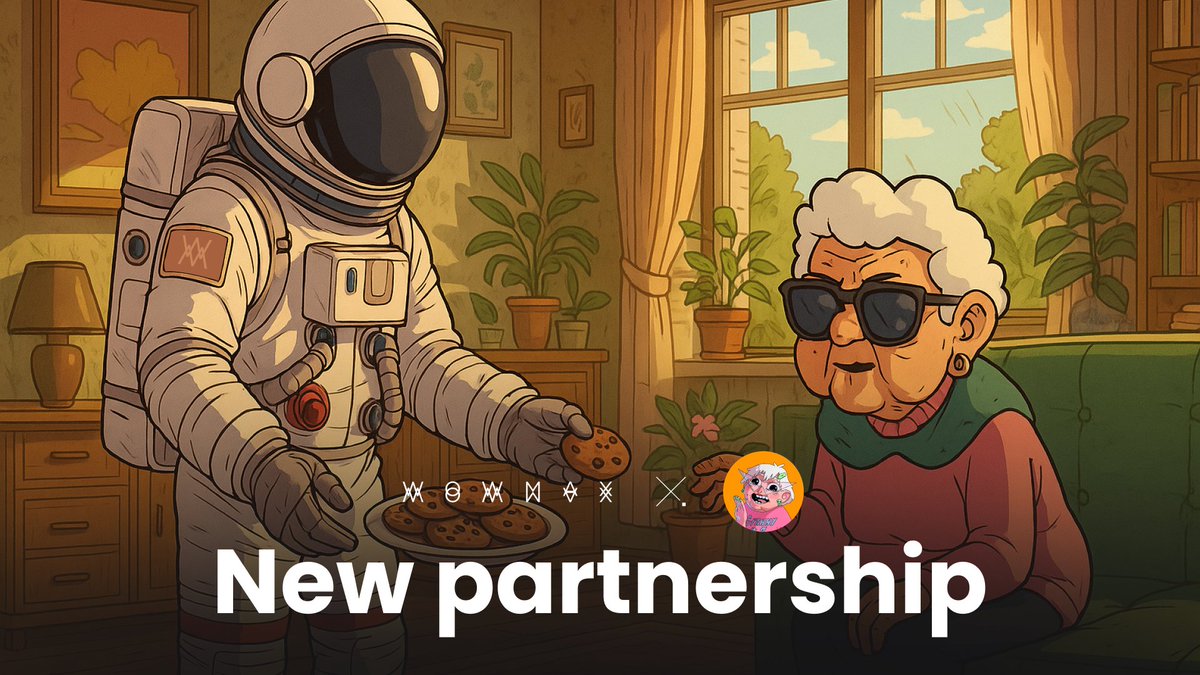 🤝 WOWMAX x <a href="/babushka_wtf/">BABUSHKA</a> Partnership

We’re teaming up with the sassiest grandma in crypto!

👵💣 BABUSHKA is your Web3 Tamagotchi — take care of her, earn crypto, and enjoy the chaos.

Get ready for co-branded events and community collabs.

Stay tuned!

👉