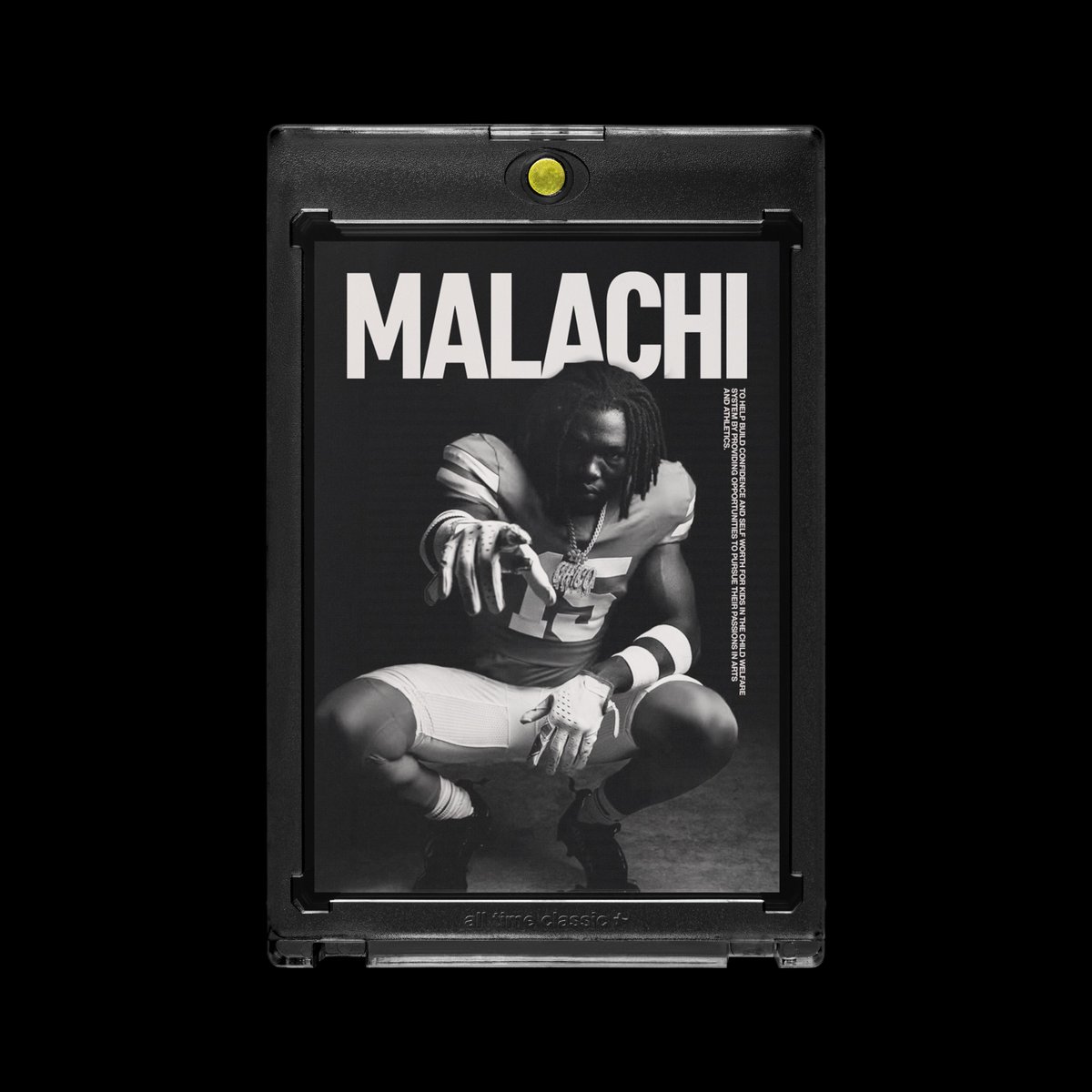 FlyLikeChiOrg's tweet image. We’re excited to announce the First Edition of the Malachi Coleman Tap Card! This one of a kind collector’s item offers exclusive access to @ChiColeman23  &amp;amp; Fly Like Chi. Limited Edition, so get yours before they’re gone! Learn more and purchase here: flylikechi.org/product/chi-ta…