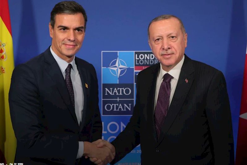 İspanya Başbakanı Sanchez, Cumhurbaşkanı Erdoğan ile görüşmek üzere cuma günü Türkiye'ye gelecek.