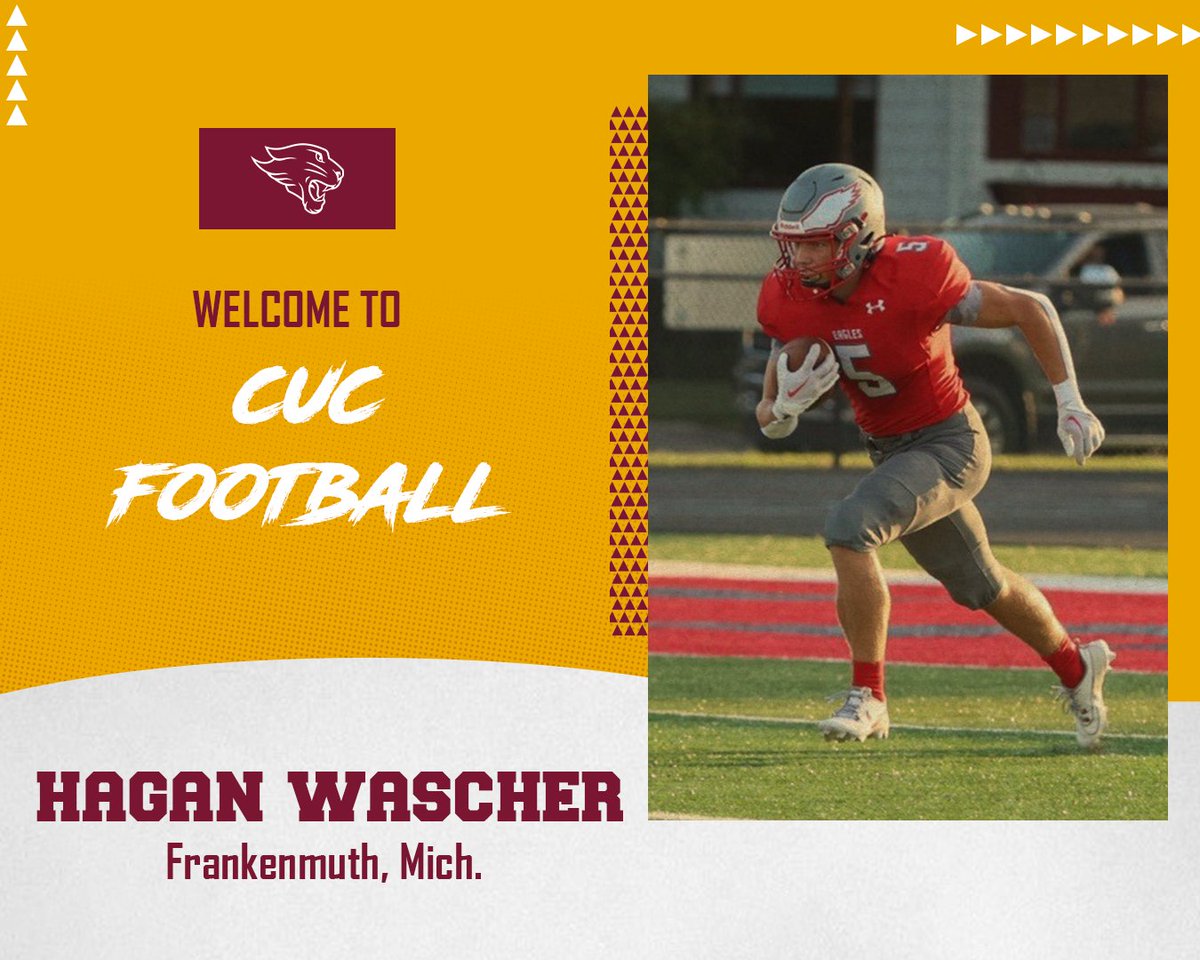 It's time to welcome another new family member for the 2025 season ⬇️                

Meet our all-around athlete from Frankenmuth, Michigan.                  

Welcome to the CUC Family, Hagan Wascher!!