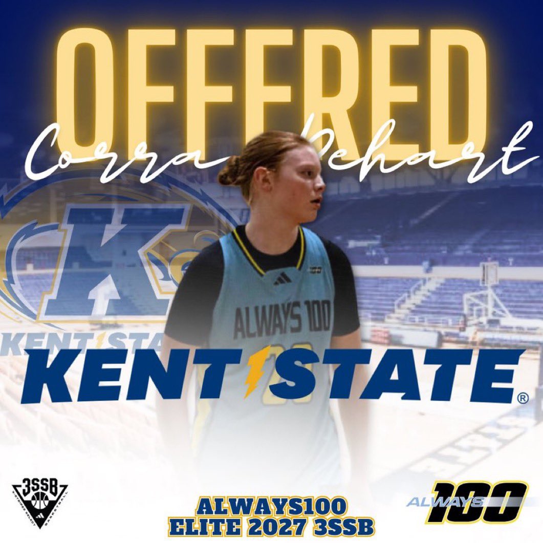 Corra Dehart (@dehartcorra) on Twitter photo After an amazing phone call with <a href="/ToddStarkey33/">Todd Starkey</a>, I am so happy to say I’ve received an offer from Kent State University! Thank you so much for this opportunity! <a href="/KentStWBB/">Kent State Women’s Basketball</a> <a href="/vjhAlways100/">Always 100</a> <a href="/A1G_24/">Always 100 3SSB 2027</a> After an amazing phone call with <a href="/ToddStarkey33/">Todd Starkey</a>, I am so happy to say I’ve received an offer from Kent State University! Thank you so much for this opportunity! <a href="/KentStWBB/">Kent State Women’s Basketball</a> <a href="/vjhAlways100/">Always 100</a> <a href="/A1G_24/">Always 100 3SSB 2027</a>