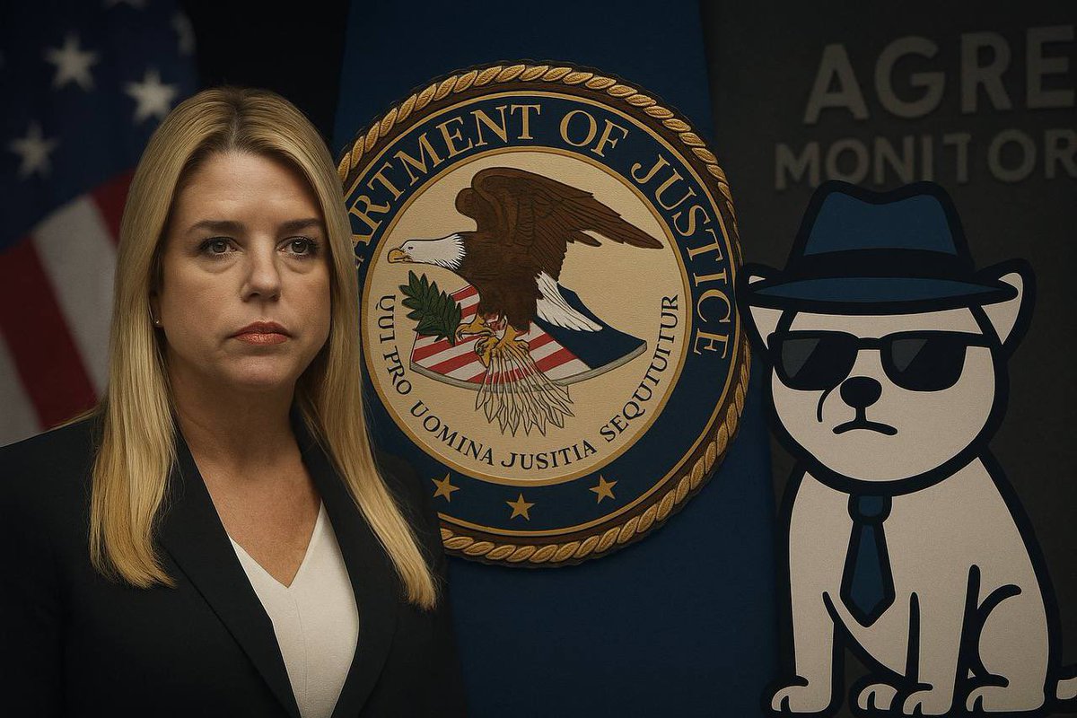 WATCHING FOR WHAT DOJ DOES NEXT t.me/spiritupwithma…

Pam Bondi and the DOJ are reportedly building criminal cases against multiple members of Congress and federal agency heads based on findings from D.O.G.E.

At the same time…

Trump is flooding Truth Social with Q-themed