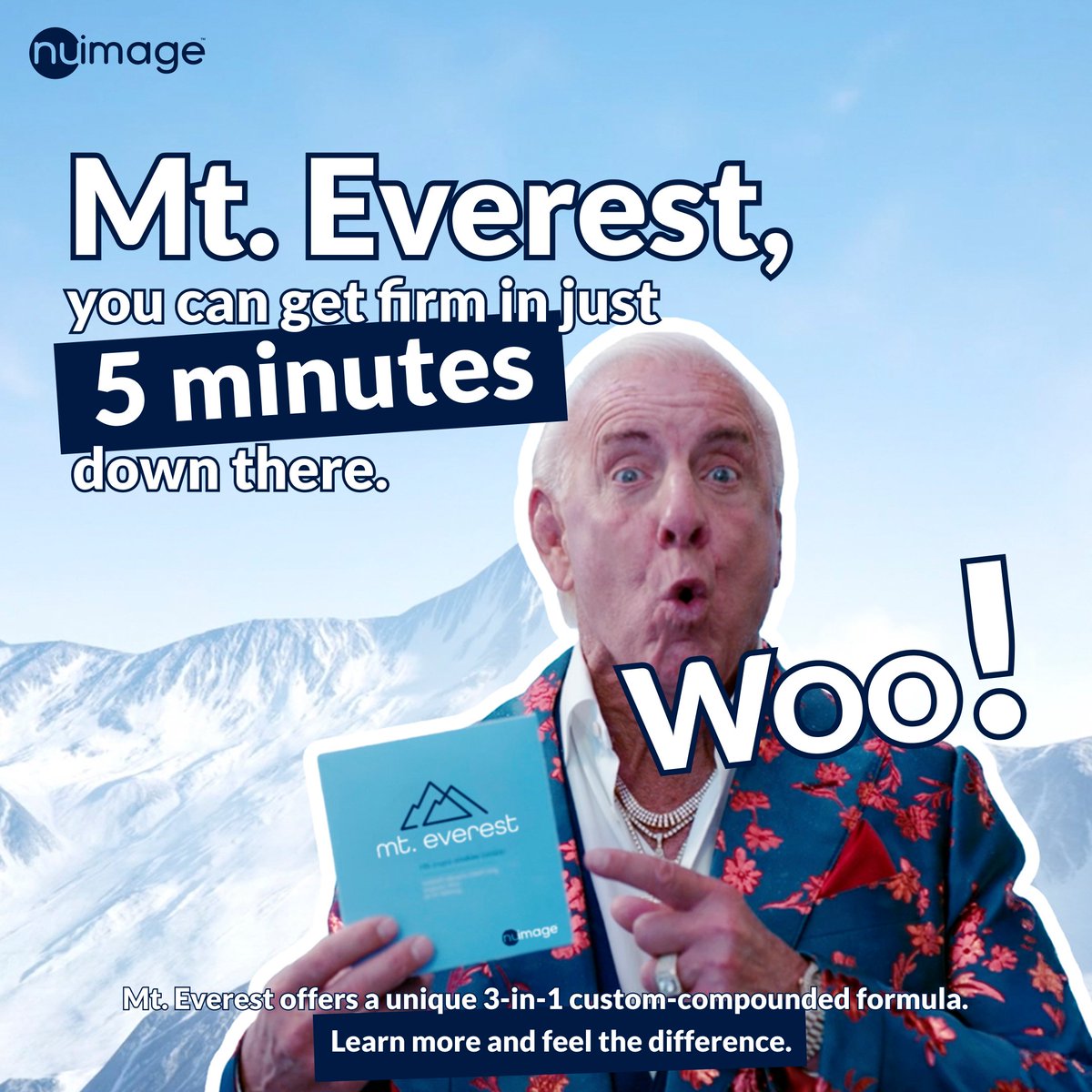 NuImage_Medical's tweet image. Mt. Everest doesn’t take all night.
⚡️ Just 5 minutes and you’re ready to climb.
With a 3-in-1 formula and fast results, you’ll feel the difference — where it counts.

#MtEverest #MenPerformance #GetFirmFast #NuImageMedical #WooMoment

👉 nuimagemedical.com/ed