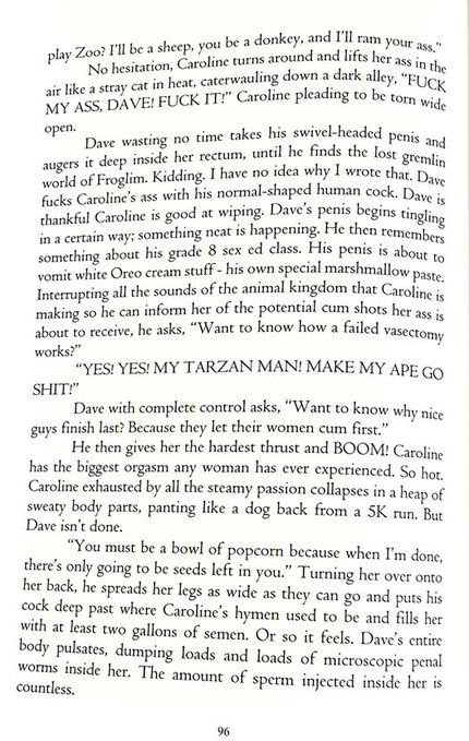 What in the actual fuck did I just read? #WritingCommunity