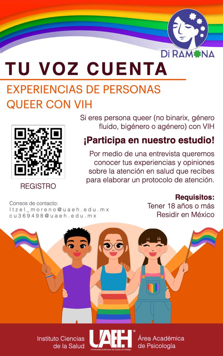 Personita que viven con #VIH! Estaría bien padre que pudieran apoyar respondiendo esta encuesta!!! Se los agradeceríamos mucho! 
docs.google.com/forms/d/e/1FAI…