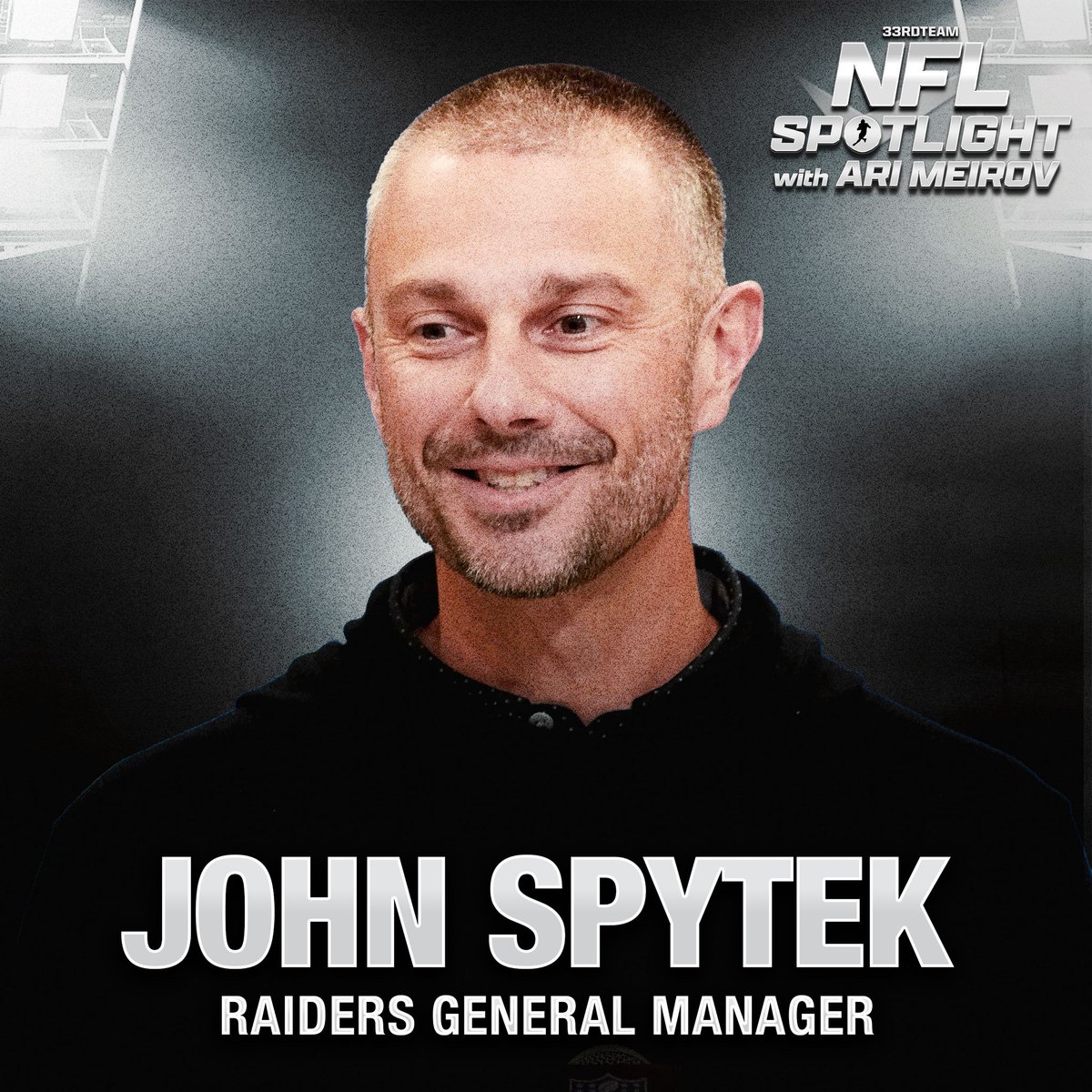 My guest this week on NFL Spotlight is… #Raiders GM John Spytek.

Spytek was hired by Las Vegas this offseason, but before that, he played a pivotal role in the Buccaneers’ front office under GM Jason Licht — helping construct a Super Bowl champion and one of the NFL’s most