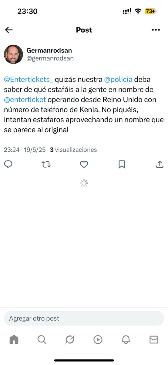 germanrodsan's tweet photo. Posteando sólo lo que les interesa en su perfil y limitando el posteo de tweets que les delata @policia https://t.co/eqg9S1Bc3F