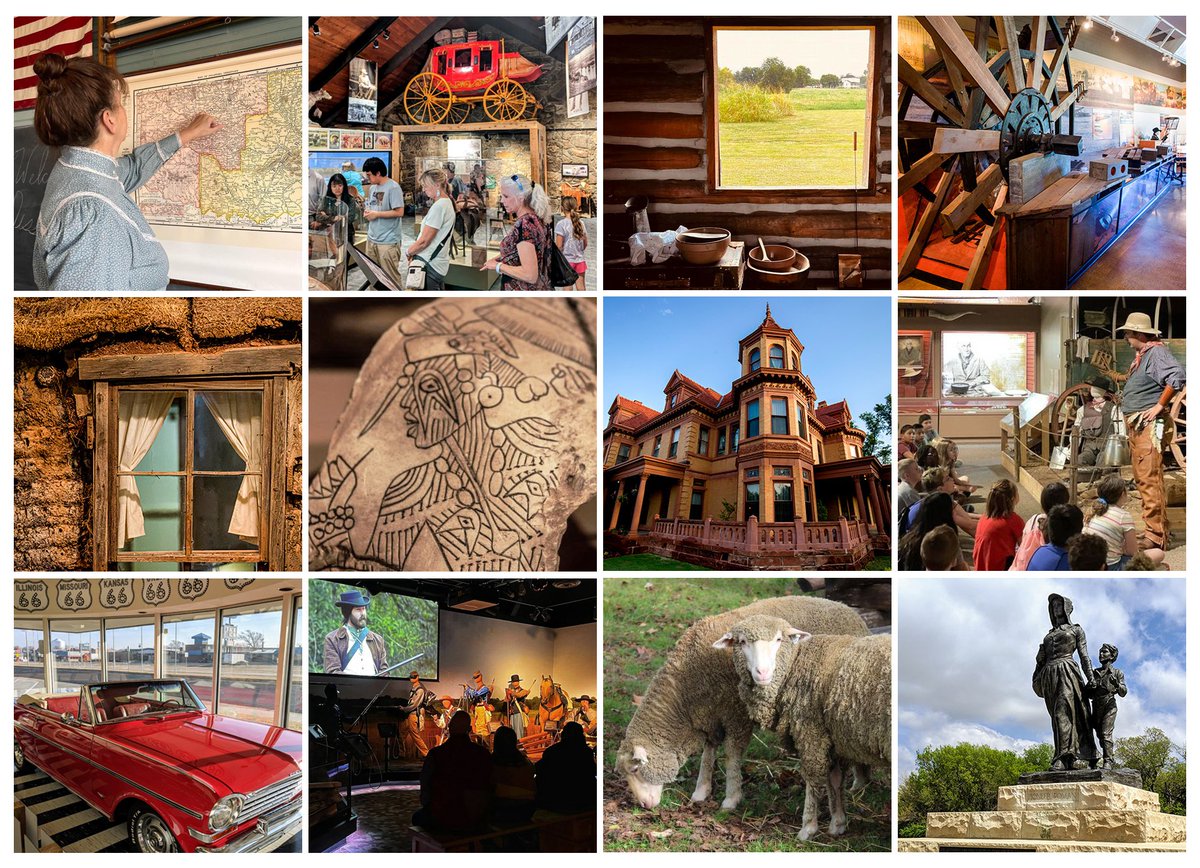 History comes alive across the state at OHS sites! Route 66, the Wild West, prehistoric Spiro Mounds, &amp; so much more are waiting for you at our museums, historic homes, forts, &amp; battlefields. 

Get out &amp; #ExploreOHS this summer!