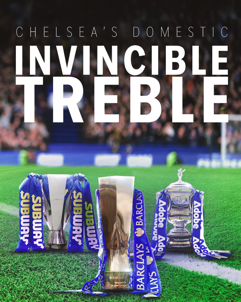 Barclays Women's Super League (@barclayswsl) on Twitter photo πππ
A season that will be etched into the <a href="/ChelseaFCW/">(C)helsea FC Women πππ</a> history books π
#BarclaysWSL πππ
A season that will be etched into the <a href="/ChelseaFCW/">(C)helsea FC Women πππ</a> history books π
#BarclaysWSL