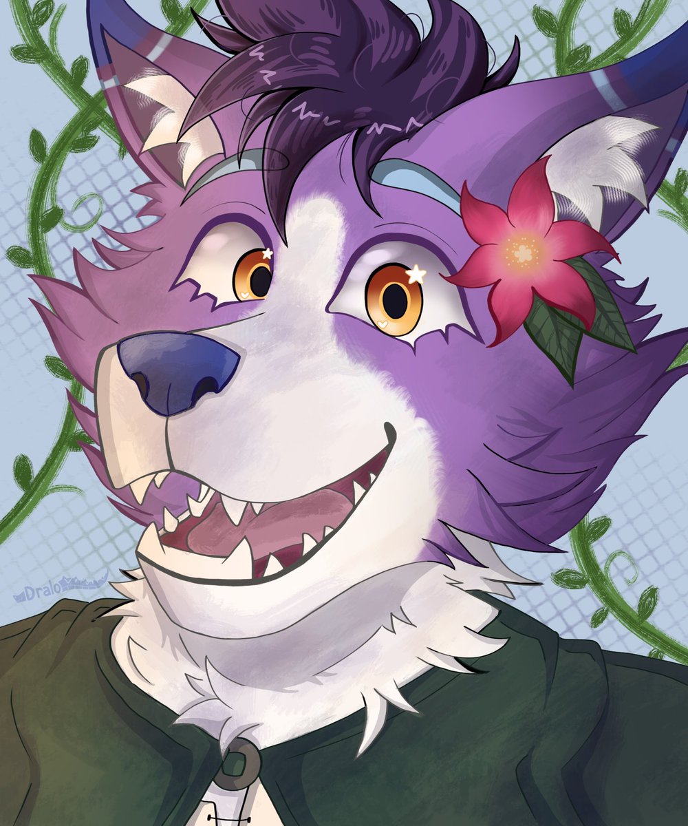 DraloGator's tweet image. Rendered Bust Commission for Hydro !!
This was so lovely to make π