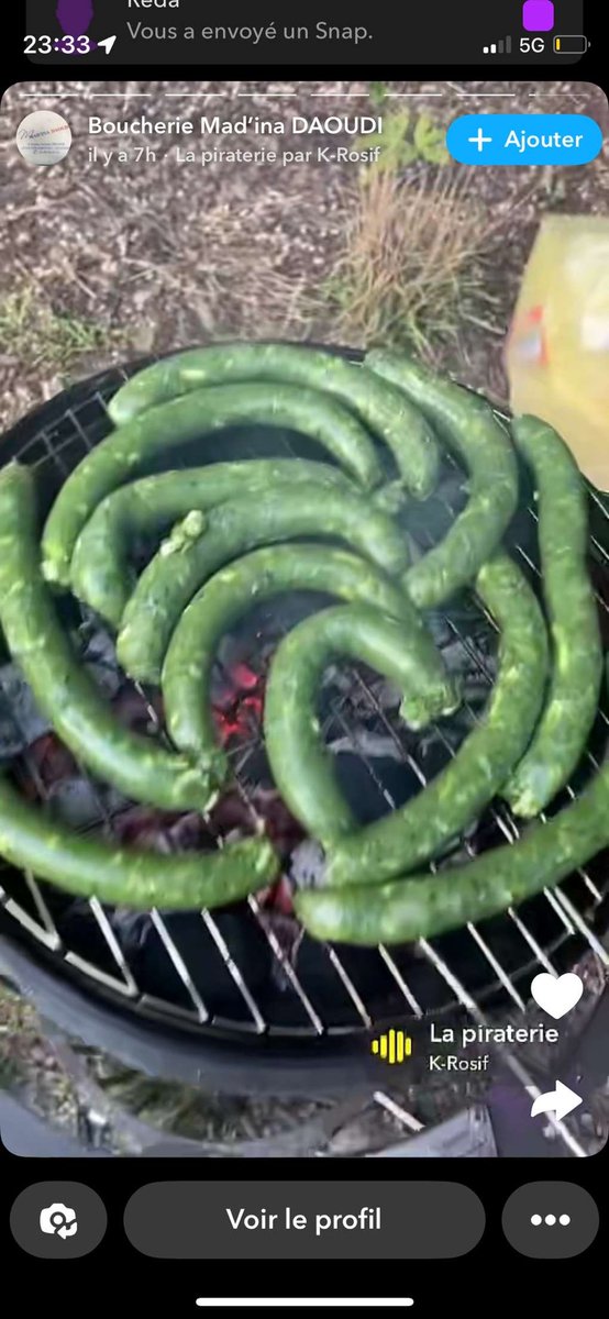 hasbatonpenav31's tweet photo. dkgsfahdjdhz merguez verte cette fois-ci js sonner sa mère 😂😂😂 https://t.co/bRrl3wbVcC