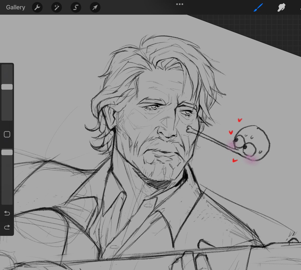 here is the last sketch 
#JOELMILLER #TLOUS2