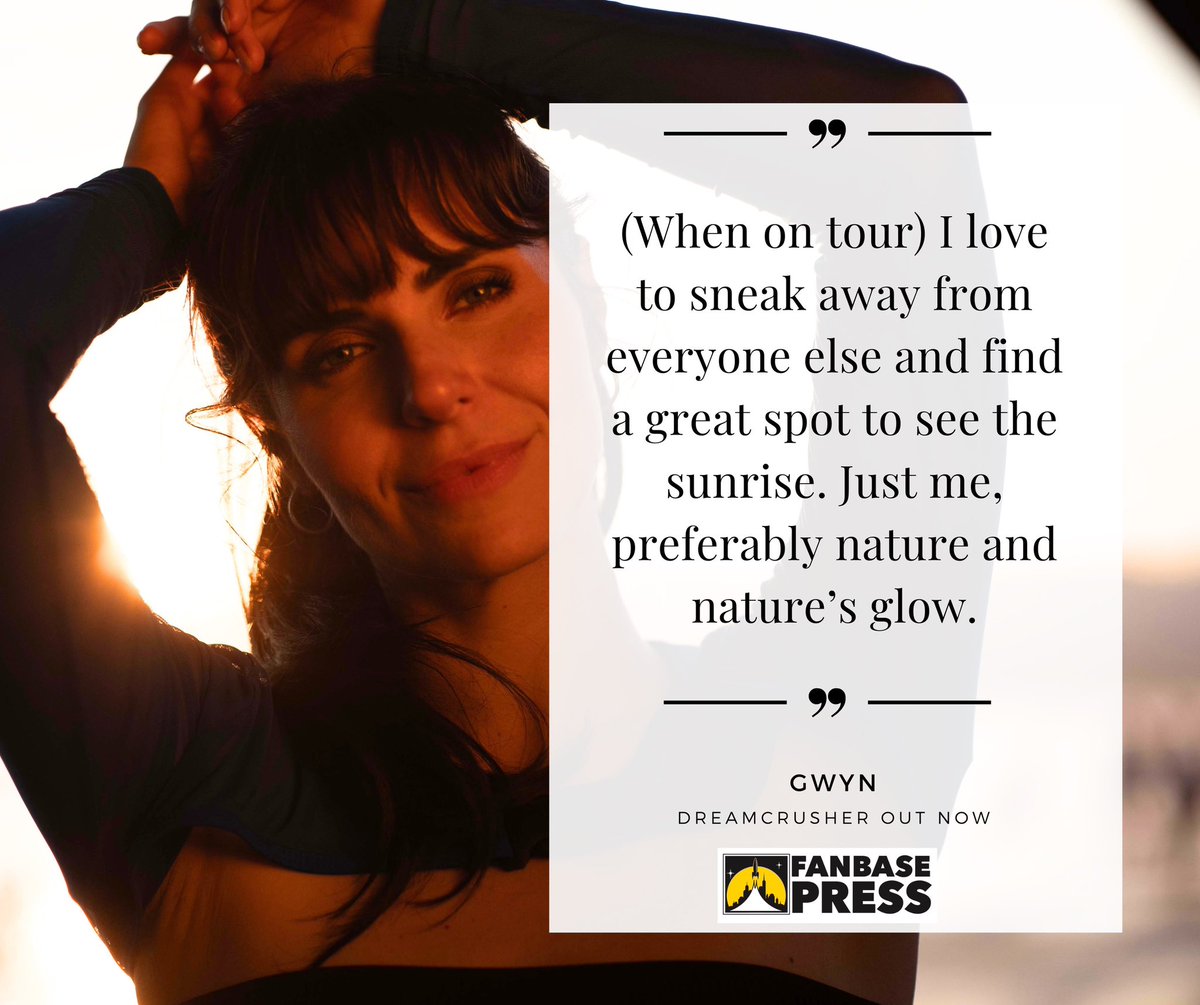 I was blessed to be able to interview Gwyn just before her tragic murder. The full interview is coming very soon to honor here memory. For now, here’s a small teaser for all her fans who are still mourning.

#justiceforgwyn
#forevergwyn
#dreamcrusher