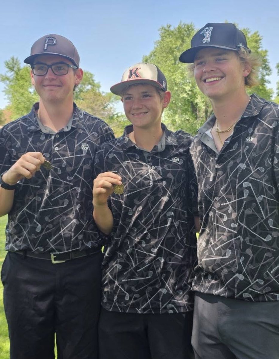Congratulations to W. McBeth, C. Snyder and K. Meireis as they are golf state qualifiers!