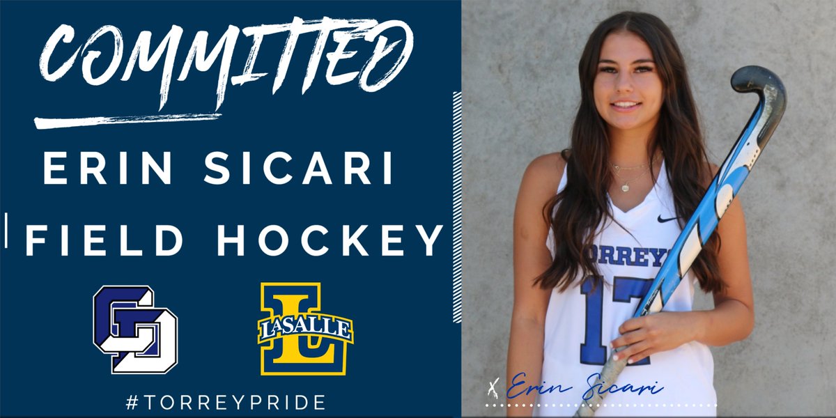TorreyAthletics's tweet photo. Congratulations to LJCDS Field Hockey standout Erin Sicari '25 who has committed to play at La Salle!
💪🏑💪 #torreypride | #ljcdsfieldhockey https://t.co/tfdzxStYkU