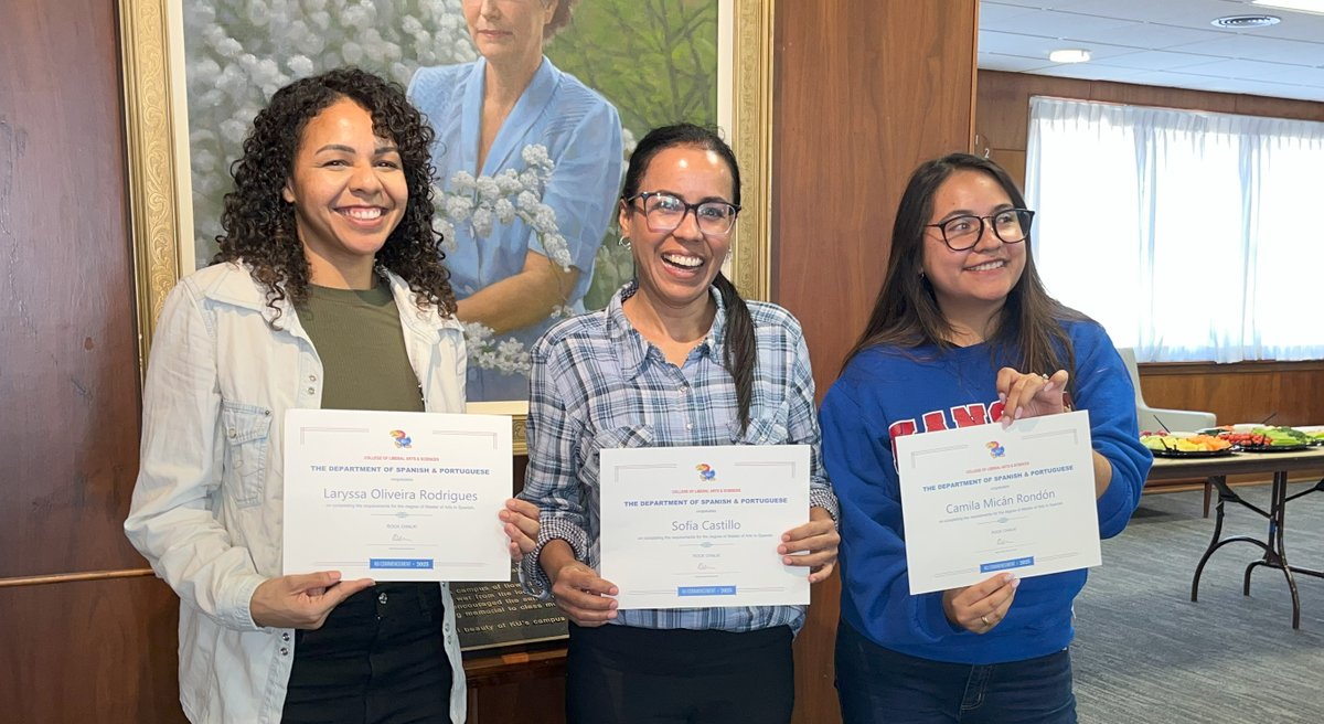 KU Spanish & Portuguese tweet media