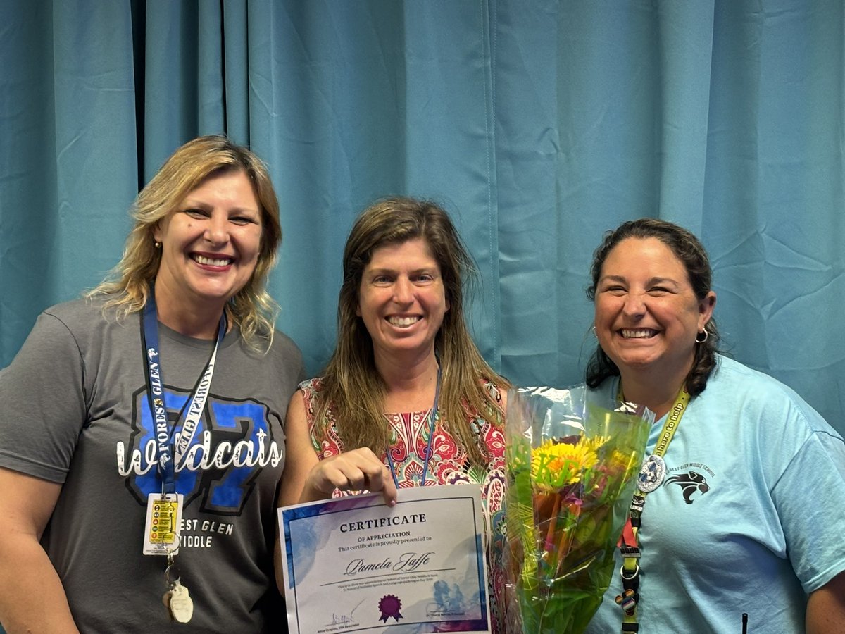 Forest Glen MS (@fgprincipal) on Twitter photo Shout out to Ms. Jaffe and Ms. Ofri (not pictured) - the amazing SLPs at The Glen 💙🤍💙 Thank you both for all you do every day for our Wildcats!! #StrongerTogether #WildcatPride <a href="/BCPSNorthRegion/">BCPS North Region</a> <a href="/DrFlem71/">Dr. Jermaine Fleming</a> <a href="/BCPSSantana/">Ricardo Santana</a> Shout out to Ms. Jaffe and Ms. Ofri (not pictured) - the amazing SLPs at The Glen 💙🤍💙 Thank you both for all you do every day for our Wildcats!! #StrongerTogether #WildcatPride <a href="/BCPSNorthRegion/">BCPS North Region</a> <a href="/DrFlem71/">Dr. Jermaine Fleming</a> <a href="/BCPSSantana/">Ricardo Santana</a>