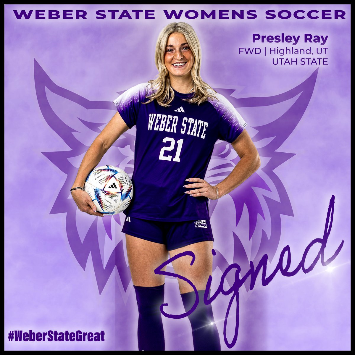 wsusoccer's tweet image. Signed ✍️
We are excited to welcome Presley to our Wildcat family!