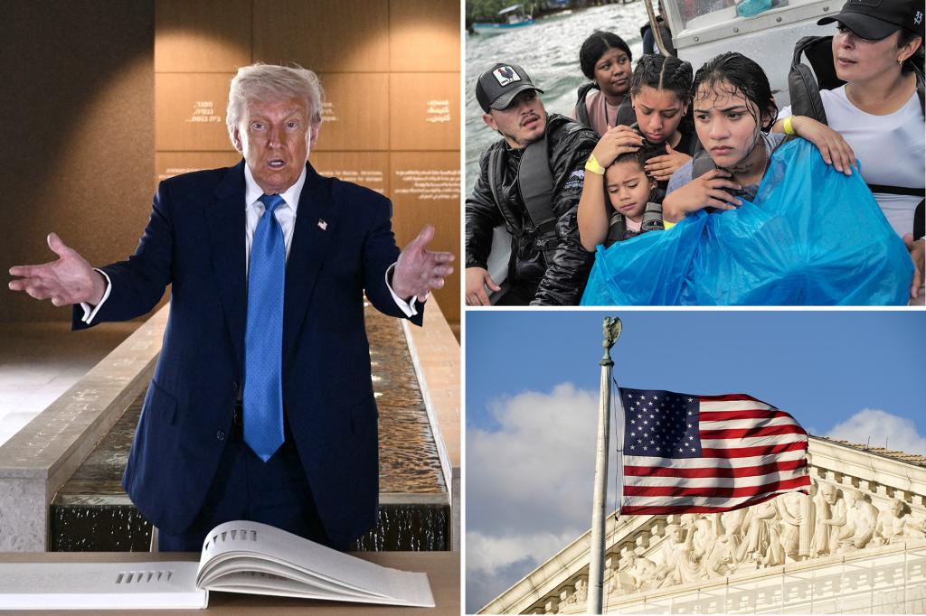nypost's tweet image. Supreme Court allows Trump to strip protections from some Venezuelans; deportations could follow trib.al/uAxGdqL
