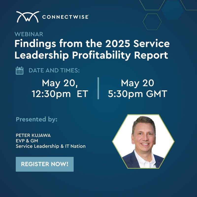 ⏰Don't miss out! There's still time to register for tomorrow's webinar, Key Findings from the Service Leadership Index 2025 Profitability Report with Peter Kujawa, EVP &amp; GM, Service Leadership &amp; IT Nation.📊

Secure your spot now 👉 ms.spr.ly/6040SZlgn