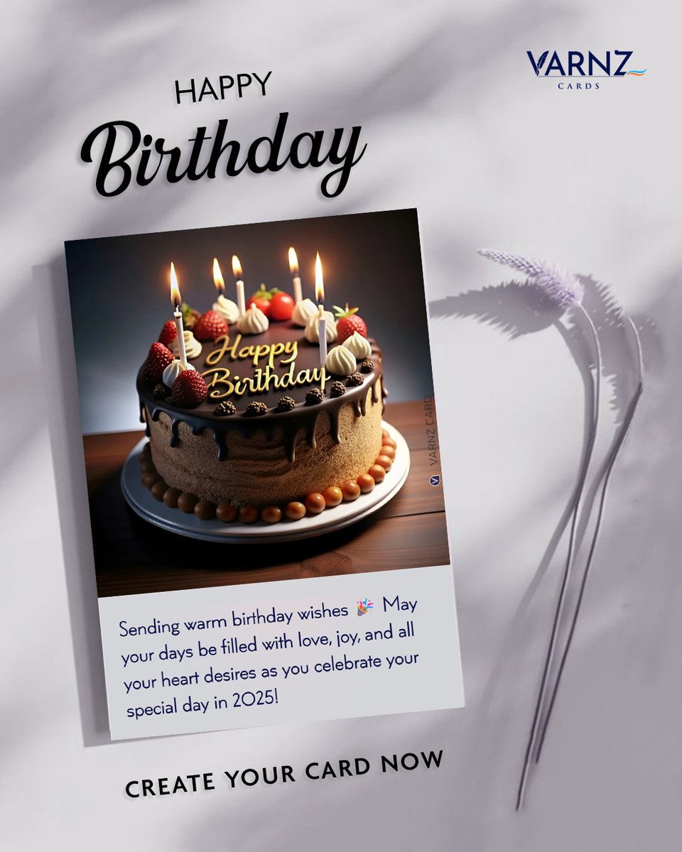 myvarnz's tweet photo. Say Happy Birthday in style with Varnz AI Birthday Card Generator! 🎉💌Create fun, personalized birthday wishes in seconds. 
Make their day extra special with a unique digital card that shows you care. 

Try it now: https://t.co/xgUpexJIlE

#BirthdayCardGenerator #varnz https://t.co/0mrih5gxHt