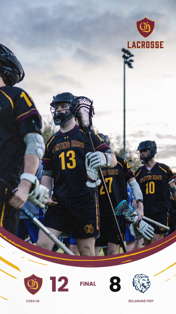 Big win on Friday! We play for the State Championship this Saturday! #GoIrish
